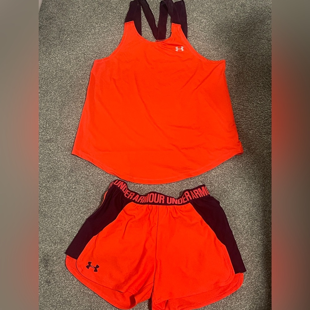 UNDER ARMOUR WORKOUT SET SZ XS